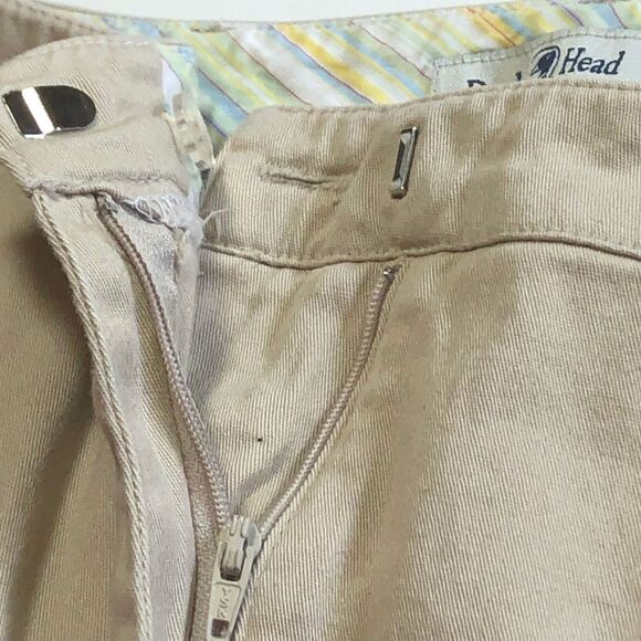 Duck Head Stretch Chino Pants Women 6 Cream Mid-Rise - Picture 4 of 7